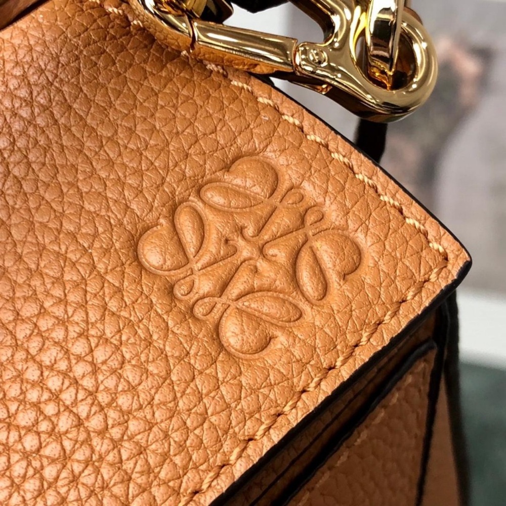 LOEWE Puzzle small geometric patchwork crossbody … - image 7